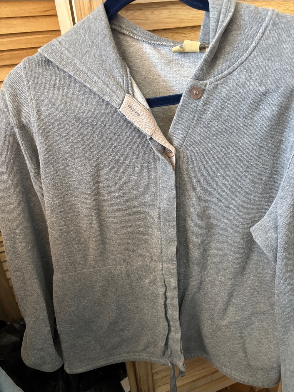 Caslon Gray Hoodie Medium